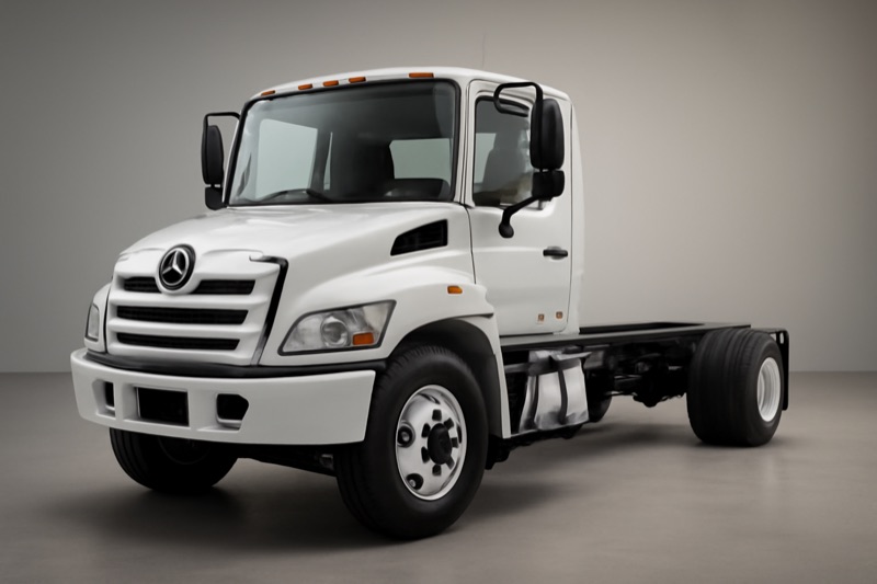 2009 Hino 338 windshield replacement in San Fernando, CA