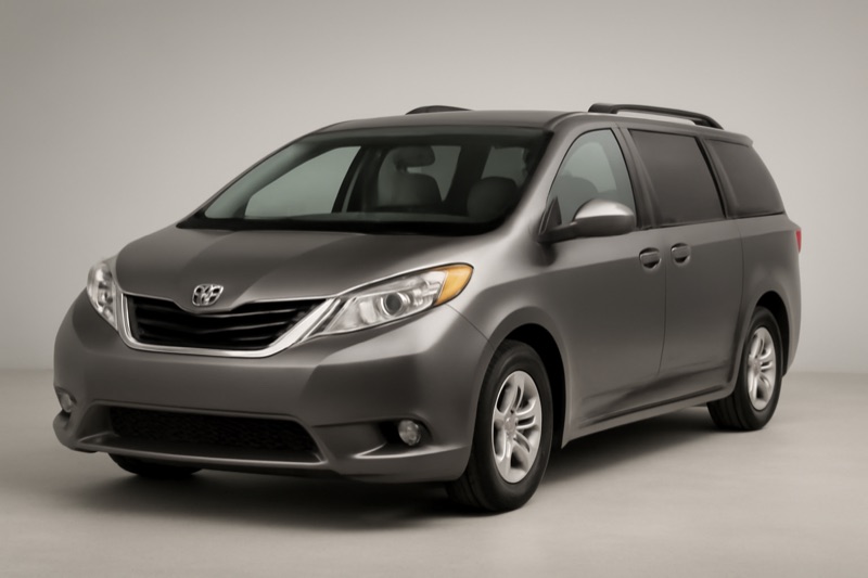 2016 Toyota Sienna windshield replacement in San Fernando, CA