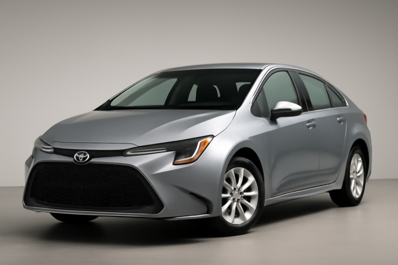 2020 Toyota Corolla windshield replacement in San Fernando, CA