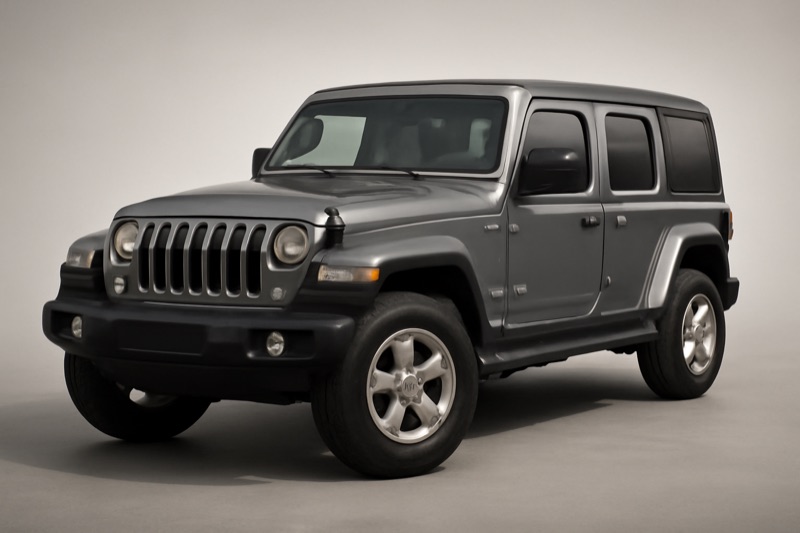 2021 Jeep Wrangler windshield replacement in San Fernando, CA