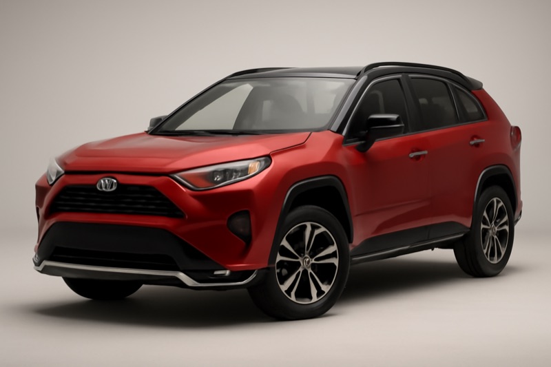 2022 Toyota RAV4 Prime windshield replacement in San Fernando, CA