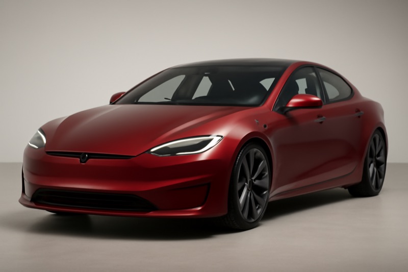 2023 Tesla Model S windshield replacement in San Fernando, CA