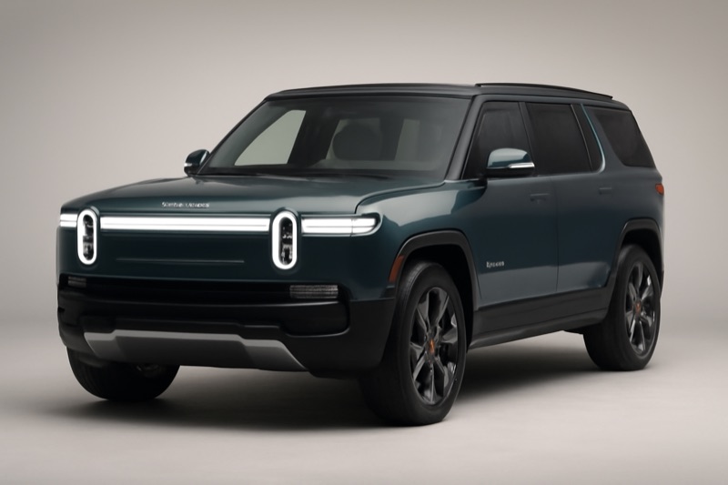 2024 Rivian R1S windshield replacement in San Fernando, CA