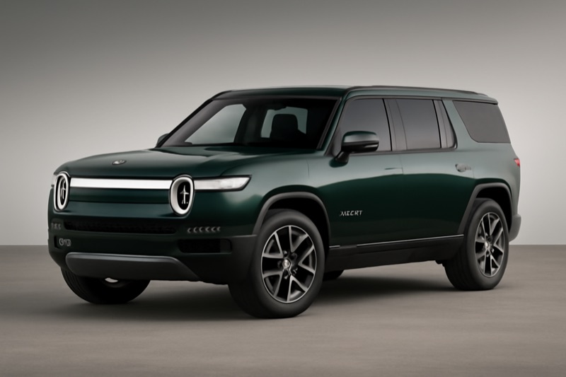 2025 Rivian R1S windshield replacement in San Fernando, CA