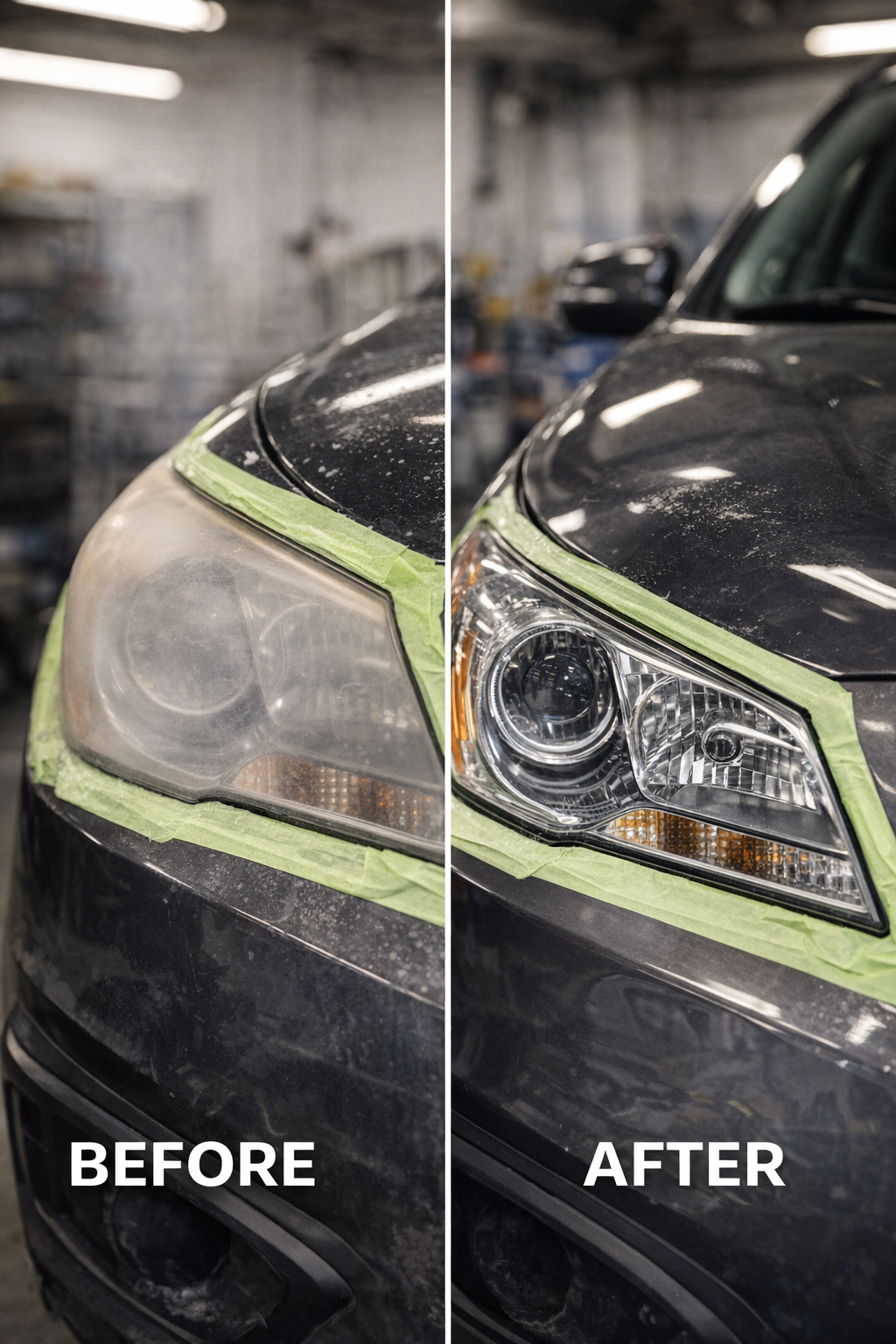Headlight Restoration service in San Fernando